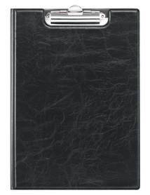 Durable 2355 01 Clipboard A4 z okładką, DE LUXE PCV, czarny