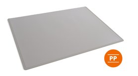 Durable 722210 Podkład na biurko 530x400 mm z przezroczystą nakładką PP szary
