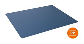 Durable 713207 Podkład na biurko ozdobne krawędzie 530 x 400 mm granatowy