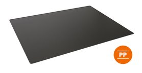 Durable 713301 Podkład na biurko ozdobne krawędzie 650 x 500 mm czarny