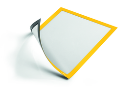 Durable 4869 04 Ramki magnetyczne bez kleju Duraframe Magnetic A4/5 szt. żółte