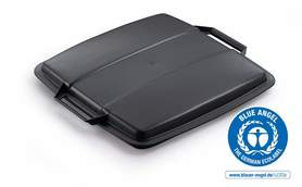 Pokrywa DURABIN LID 90 1800506221 do pojemnika 90 litr. ECO Czarna