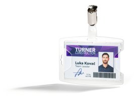 Etui na 1 kartę identyfikacyjną reXycle® Durable 896119 z klipsem