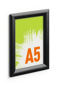 Aluminiowa ramka zatrzaskowa A5 Durable 4795 01 czarna