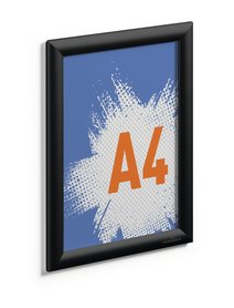 Aluminiowa ramka zatrzaskowa A4 Durable 4796 01 czarna