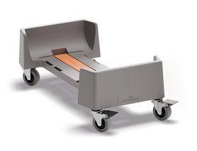 Durable 334037 rPP wózek na kółkach do pojemnika DURABIN 60 lit.