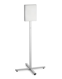 Durable 502057 Stojak podłogowy INFO STAND OUTDOOR A4 szary