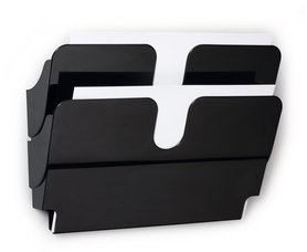 Durable 1709022060 Pojemniki magnetyczne na katalogi FLEXIPLUS 2 A4 czarne