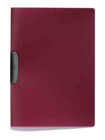 Durable 2295 31 Skoroszyt zaciskowy DURASWING z odchylanym klipem ciemnoczerwony