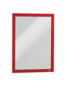 Durable 4882 03 DURAFRAME® A4 Samoprzylepne ramki magnetyczne czerwone 10 szt.