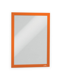 Durable 4882 09 DURAFRAME® A4 Samoprzylepne ramki magnetyczne pomarańczowe 10 szt.