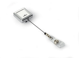 Durable 8325 23 Mechanizm ściagający Jojo Chrome Quadro z klipem op. 10 szt.