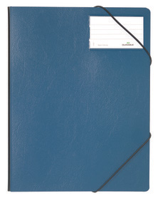 Durable 2320 07 Teczka z gumkami narożnymi 1-150 kartek  PCV niebieska