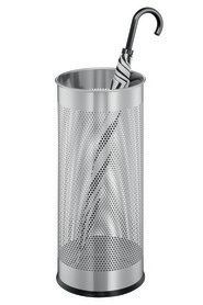 Durable 3350 23 Stojak na parasole metalowy okrągły 28,5 lit. srebrny