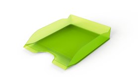 Durable 1701674017 Tacki na dokumenty BASIC zielone-przeźroczyste