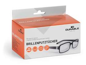 Durable 5853 Ściereczki do czyszczenia okularów op.100 szt.