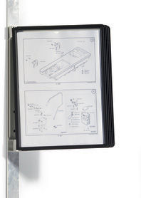Durable 5914 01 VARIO MAGNET SYSTEM WALL 5 paneli na ścianę magnetyczne czarne