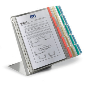 Durable 5688 00 Function Zestaw 20 paneli informacyjnych A4 z podstawą stołową