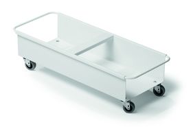 Durable 1801622010 metalowy wózek do 2 pojemników DURABIN Trolley Duo 40