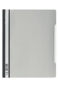 Durable 2570 10 Skoroszyt sztywny A4 krystaliczna przednia strona spód szary 100 szt.