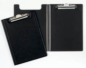 Durable 2359 01 Clipboard A5 z okładką, PCV czarny