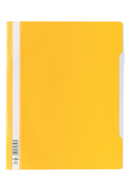 Durable 2570 04 Skoroszyt sztywny A4 krystaliczna przednia strona spód żółty 100 szt.