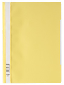 Durable 2573 04 Skoroszyt A4 z przezroczystą okładką popularny z PP żółty 1 szt.