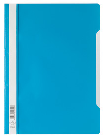 Durable 2573 06 Skoroszyt A4 z przezroczystą okładką popularny z PP niebieski 1 szt.