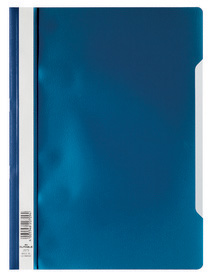 Durable 2573 07 Skoroszyt A4 z przezroczystą okładką popularny z PP granatowy 1 szt.