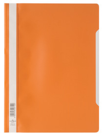 Durable 2573 09 Skoroszyt A4 z przezroczystą okładką popularny z PP pomarańcz 1 szt.