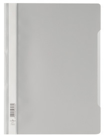 Durable 2573 10 Skoroszyt A4 z przezroczystą okładką popularny z PP szary 1 szt.