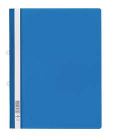 Durable 2580 06 Skoroszyt A4+ Crystal do wpinania w segregator niebieski