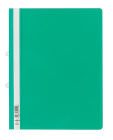 Durable 2580 05 Skoroszyt A4+ Crystal do wpinania w segregator zielony