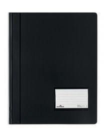 Durable 2680 01 Skoroszyt A4+ MAX półprzezroczysty matowy czarny