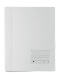 Durable 2680 02 Skoroszyt A4+ MAX półprzezroczysty matowy biały
