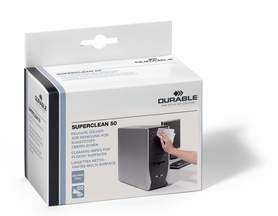 Durable 5788 Superclean 50 chusteczki nasączone czyszczące do obudowy