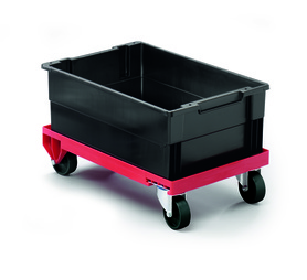 Wózek transportowy, kolor czerwony Durable 1809693180