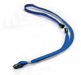 Durable 8119 07 Granatowa smycz do identyfikatorów 10mm 10 szt.