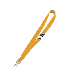 Durable 8137 04 Żółta smycz do identyfikatorów 20mm 10 szt.