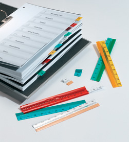 Durable 8402 19 Tabfix indeksy o szerokości 10mm przezroczyste