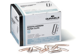 Durable 1209 24 Spinacze 32 mm miedziowane opakowanie 1000 szt.