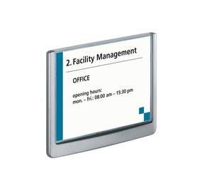Durable 4861 37 Click Sign tabliczka informacyjna 149 x 105,5 mm grafitowa