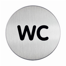 Durable 4907 23 PICTO piktogram samoprzylepny stalowy oznaczenie WC