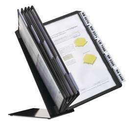 Durable 5570 01 VARIO DISPALY SYSTEM TABLE 10 paneli A4 stołowych czarnych