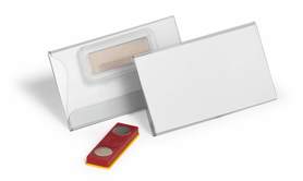 Durable 824319 Identyfikator magnetyczny 40 x 75 mm op. 25 szt.
