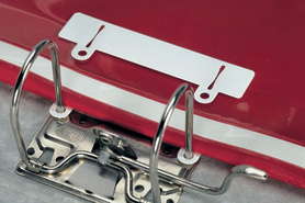 Durable 2996 02 Wkładka do skoroszytów do wpinania do segregatora biała 50 szt.