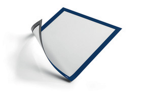 Durable 4869 07 Ramki magnetyczne bez kleju Duraframe Magnetic A4/5szt. granatowe