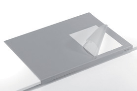 Durable 7293 10 Podkład na biurko z zabezpieczeniem krawędzi 650x500mm szary