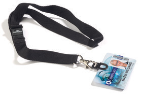 Durable 8187 01 Uchwyt do kart plastikowych Card Fix z taśmą tekstylną, 10 szt.