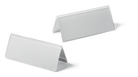 Durable 8033 19 Identyfikatory stołowe 61/122x150mm AKRYLOWE na biurko 10 szt